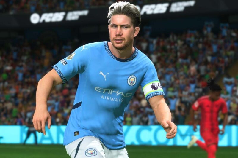 Kevin De Bruyne of Manchester City (Screenshot from EA Sports FC 25)