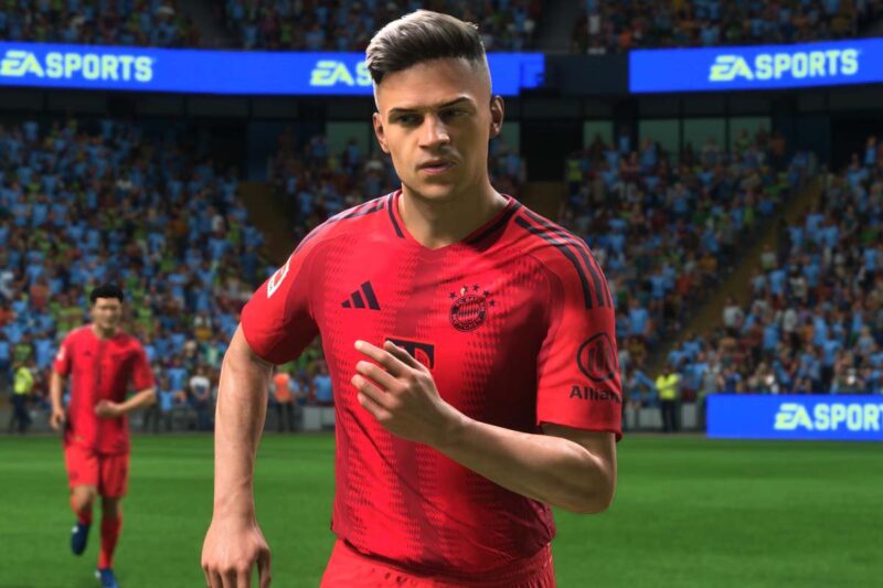 Joshua Kimmich of FC Bayern (Screenshot of EA Sports FC 25)