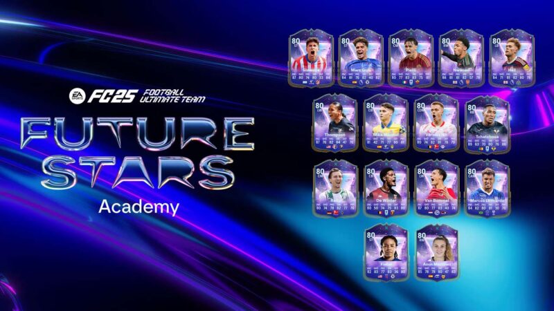 The complete list of Future Stars Academy players in EA Sports FC 25.