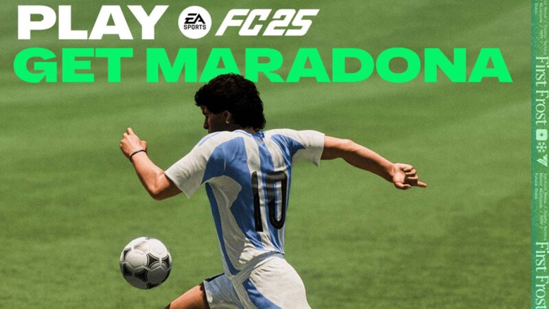 Diego Maradona's special Grassroot Great item is availabe in Ultimate Team.