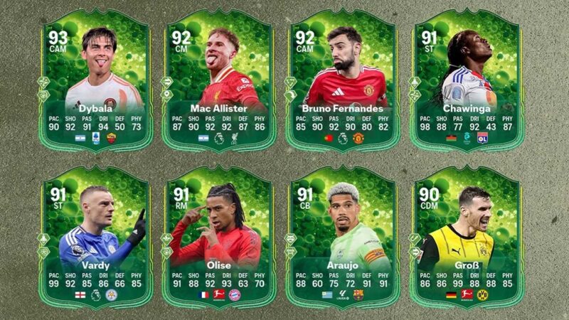 Some of the new players released as part of the Grassroot Greats campaign (Source: Instagram/EA Sports FC)