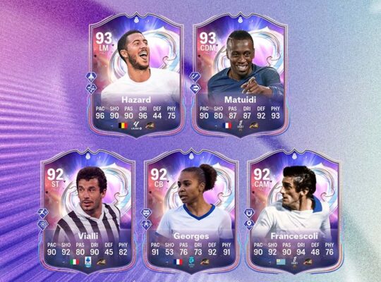 Some of the players included in Fantasy FC Heroes (Source: X/EA Sports FC)