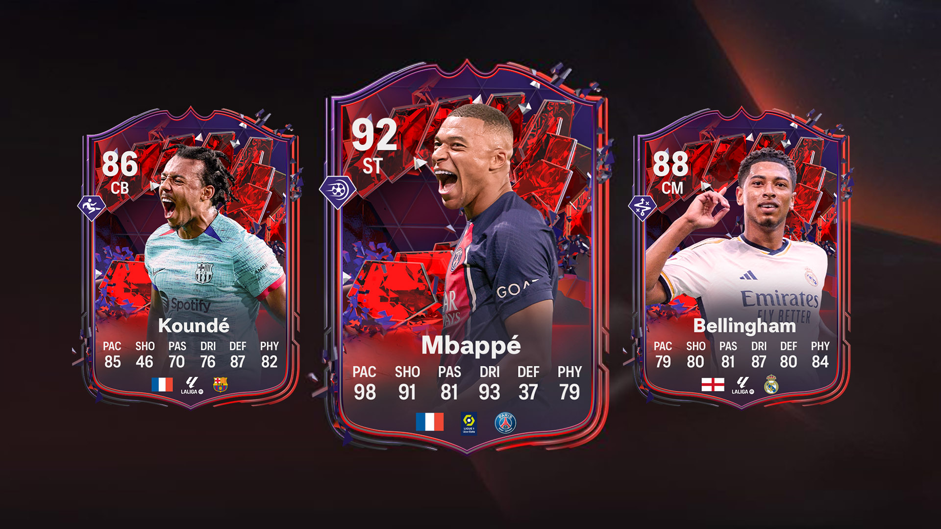 Kylian Mbappé Trailblazers EA FC 24 - 92 - Rating and Price